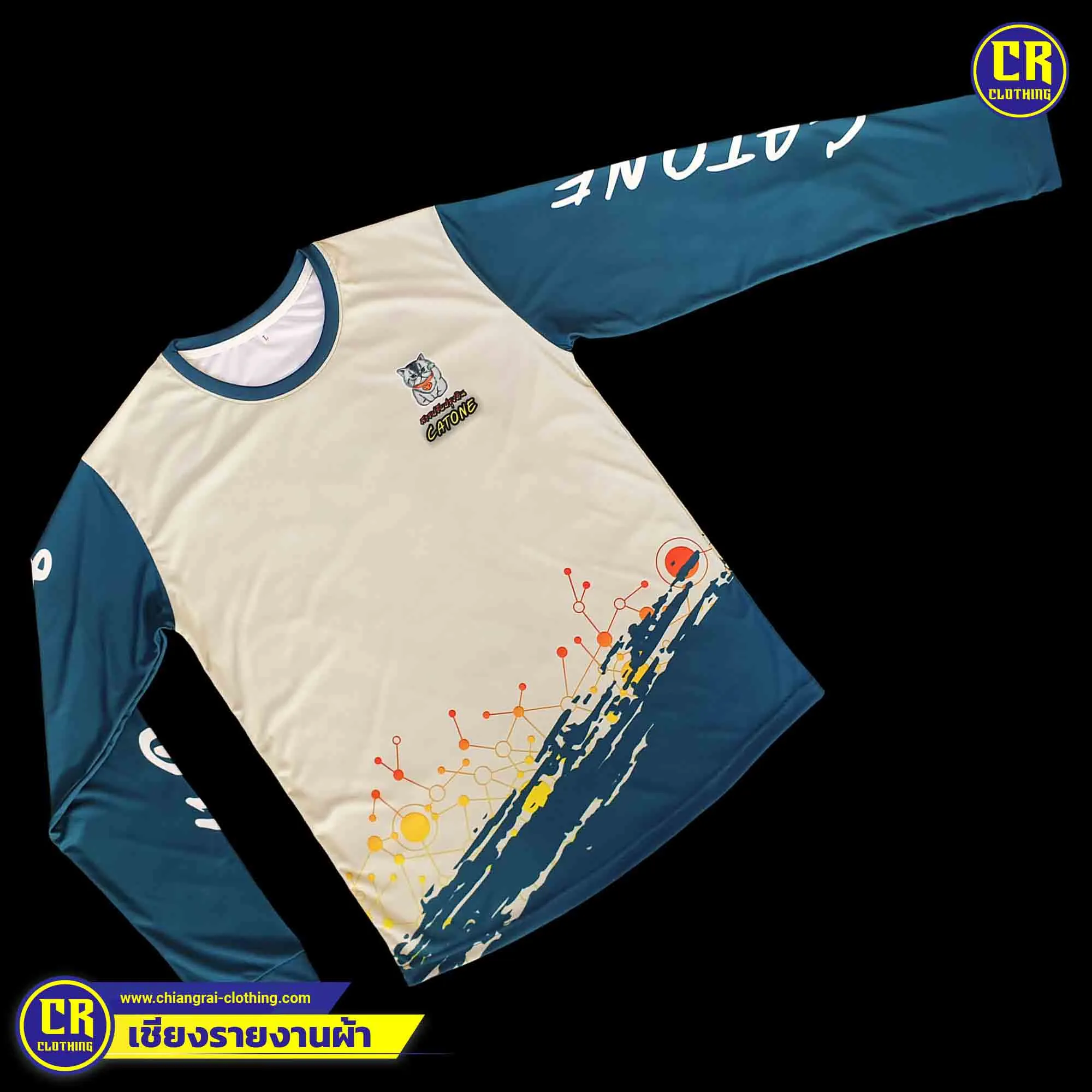 งานพิมพ์ลายเสื้อกีฬาซับลิเมชั่น